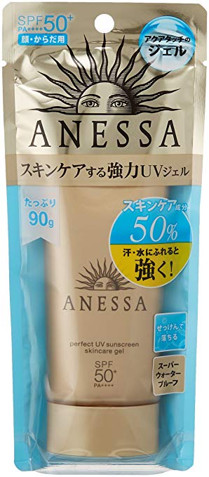 安耐曬ANESSA 防曬霜 SPF50+/PA++++ 90g 價格:JP¥2,138 約153港幣