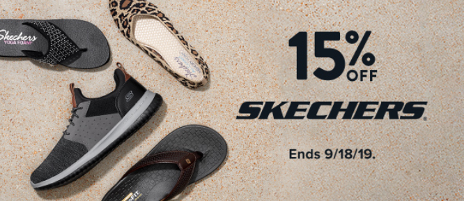 Famous Footwear美國官網現有Skechers斯凱奇額外85折促銷疊加網站買一件第二件半價活動