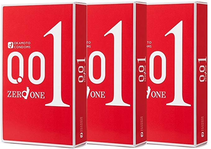 日亞自營岡本001避孕套3個裝*3盒降至低價2059日元