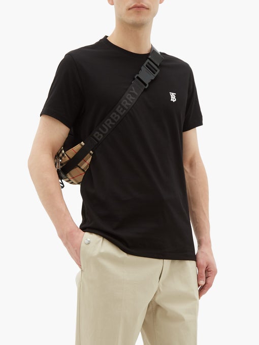 BURBERRY 男士黑色T恤衫 €147.9（約1,129元）