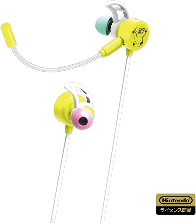 【任天堂許可證商品】遊戲頭戴式耳機為您提供的Nintendo Switch皮卡丘-POP 2815日元