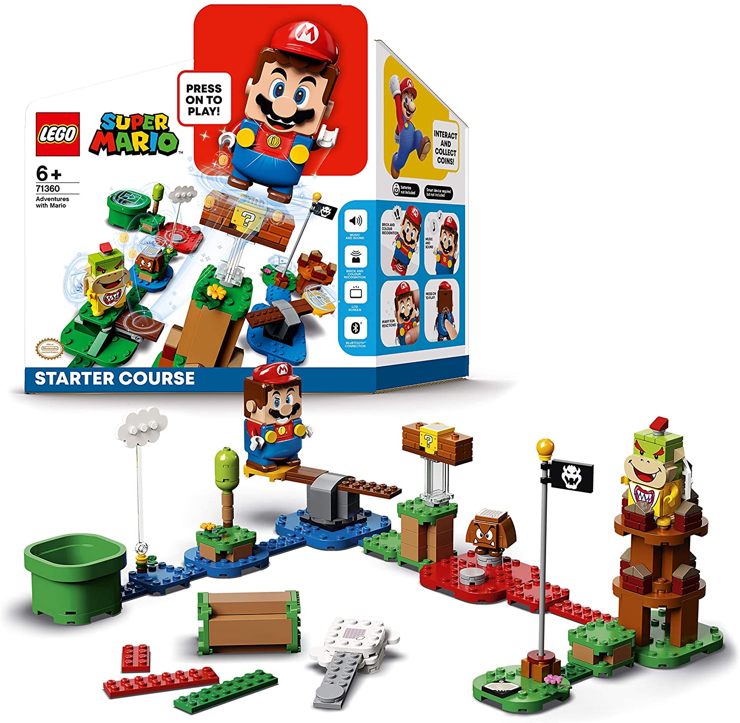 レゴ(LEGO)樂高超級馬裏奧樂高（R）馬裏奧和冒險的開始 71360【在售價】7172日元
