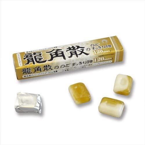 日本龍角散潤喉清喉止咳糖 10粒*10個 蜂蜜味降至1131日元+11積分