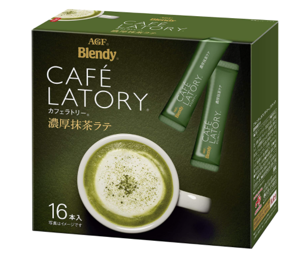 Blendy AGF 濃厚抹茶拿鐵16支
789日元+8積分
