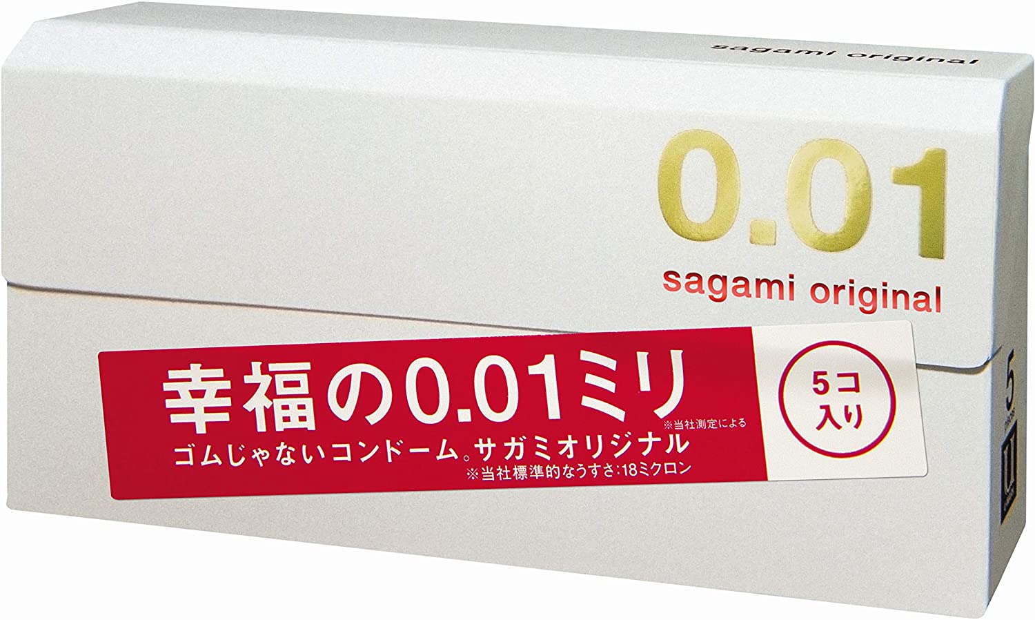 Sagami Original 相模原創001超薄避孕套/安全套 5只降至842日元＋8積分