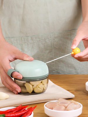 日本搗蒜泥神器蒜蓉機手動家用迷你碎攪拉蒜打切大蒜末蒜泥搗碎器【券後價】28.90元